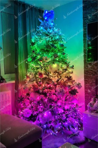 Színes LED világítás karácsonyfához Twinkly