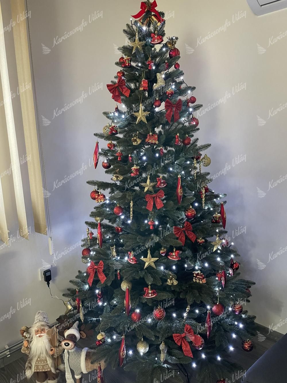 FULL 3D-s Kanadai Jegenyefenyő karácsonyfa 210cm