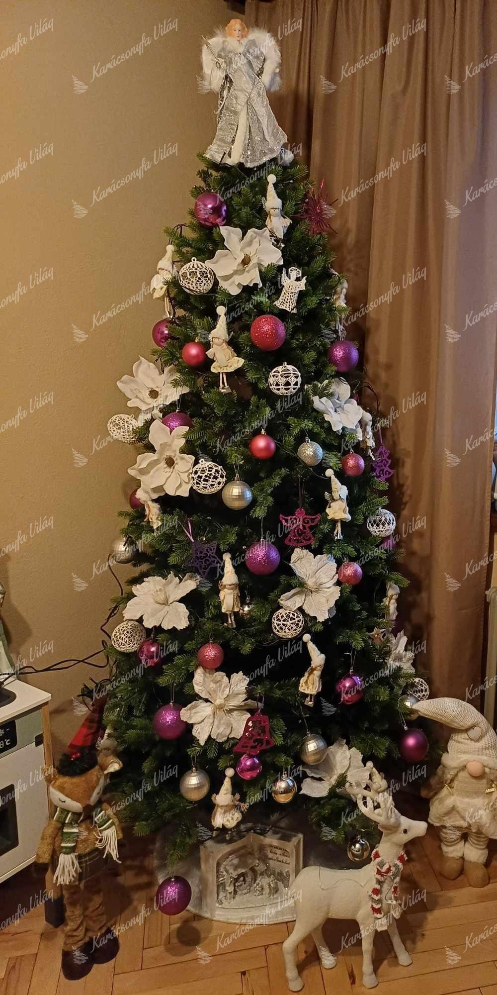 3D Keskeny Olasz Luc műfenyő 210cm